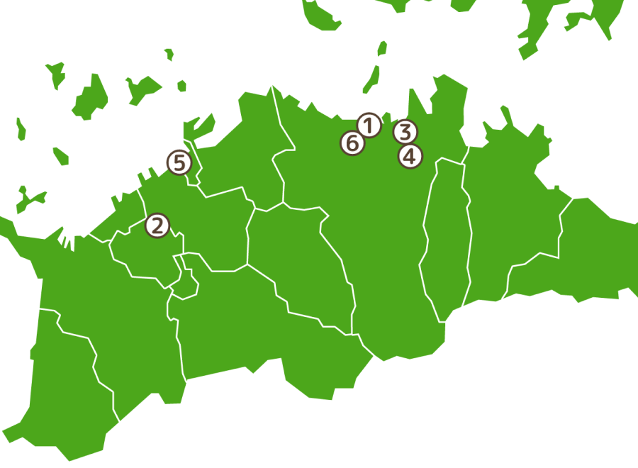 香川県内施設マップ